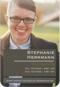 Stephanie Herrmann Rechtsanwältin